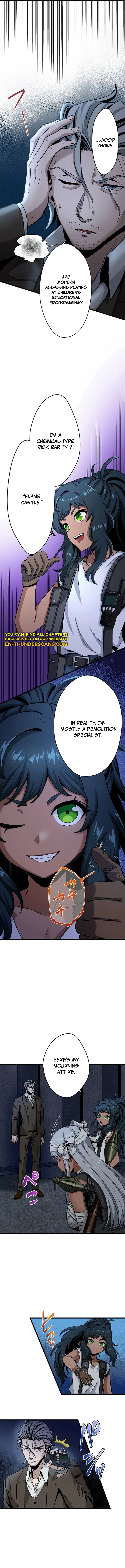 The Undefeated Veteran Hitman Wants a Quiet Life with the Girls in His Building Chapter 17 page 10 - 