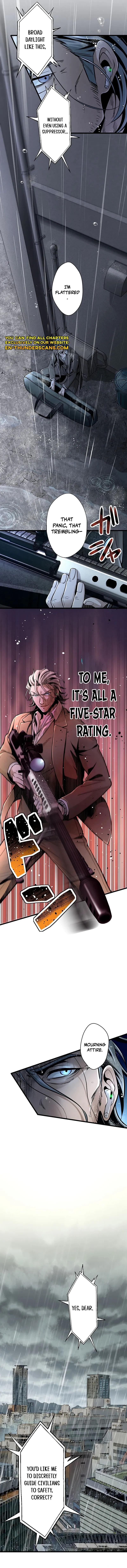 The Undefeated Veteran Hitman Wants a Quiet Life with the Girls in His Building Chapter 5 page 7 - 