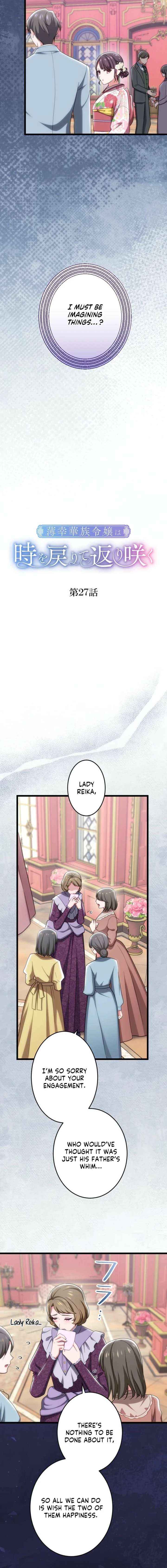 The Unfortunate Aristocratic Lady Turns Back Time and Rises Again Chapter 27 page 3 - 