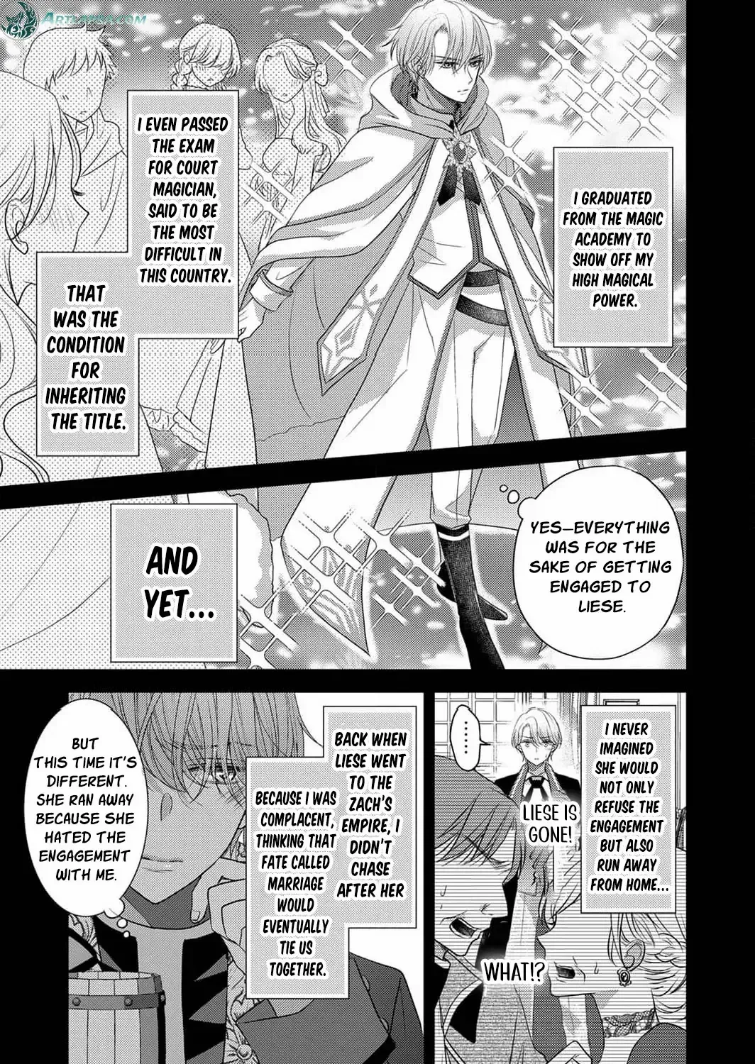 The Unfortunate Noblewoman Doesn’t Notice the Elite Magician’s Too-Heavy Love Chapter 3 page 54 - 