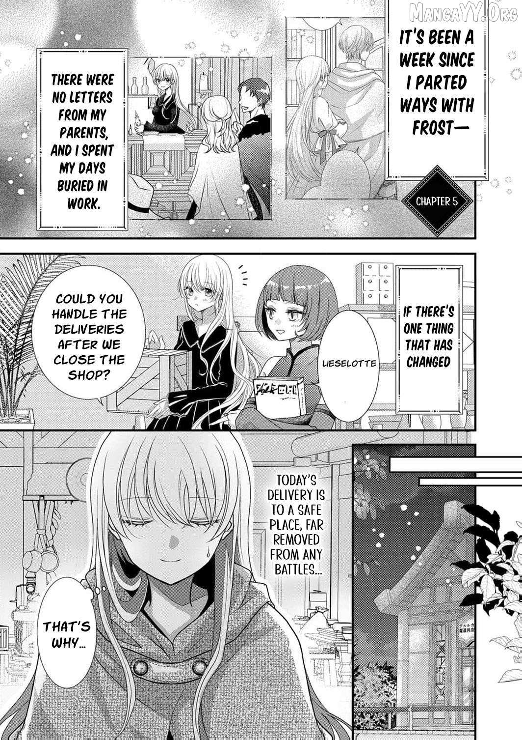 The Unfortunate Noblewoman Doesn’t Notice the Elite Magician’s Too-Heavy Love Chapter 5 page 5 - 