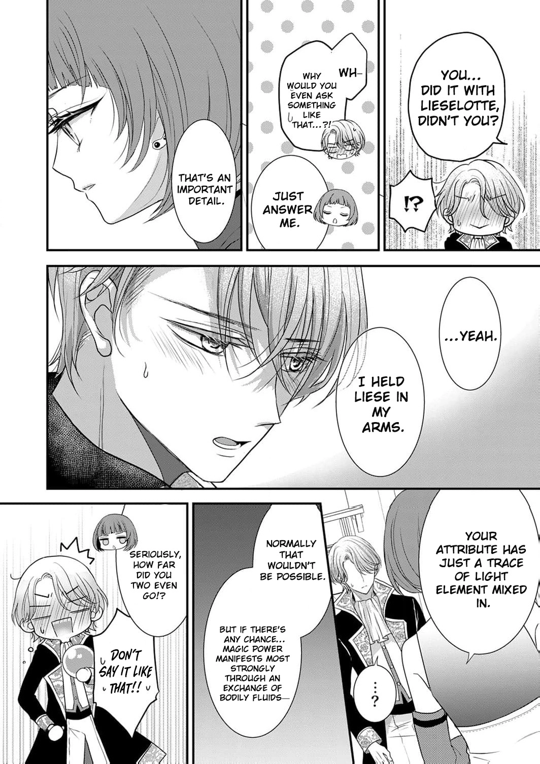 The Unfortunate Noblewoman Doesn’t Notice the Elite Magician’s Too-Heavy Love Chapter 8 page 21 - 