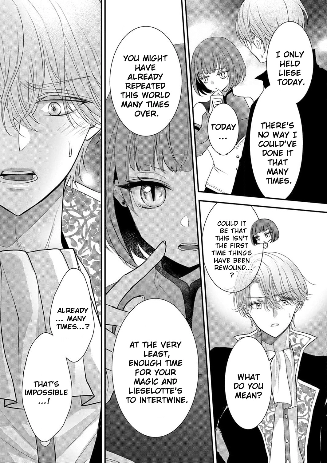 The Unfortunate Noblewoman Doesn’t Notice the Elite Magician’s Too-Heavy Love Chapter 8 page 23 - 