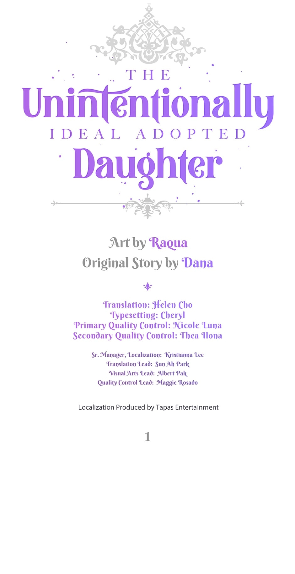 The Unintentionally Ideal Adopted Daughter Chapter 1 page 35 - 