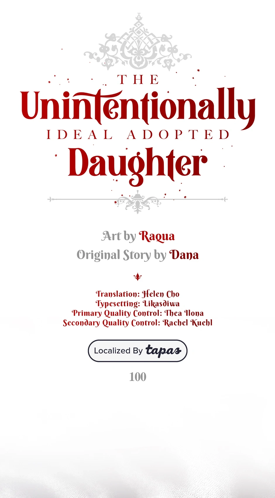The Unintentionally Ideal Adopted Daughter Chapter 100 page 33 - 