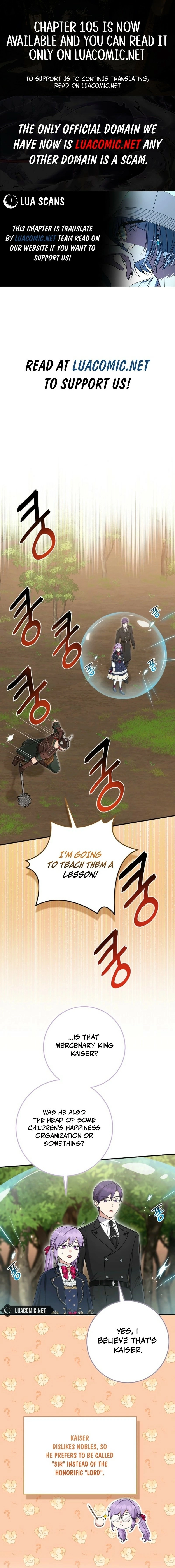 The Unintentionally Ideal Adopted Daughter Chapter 102 page 1 - 