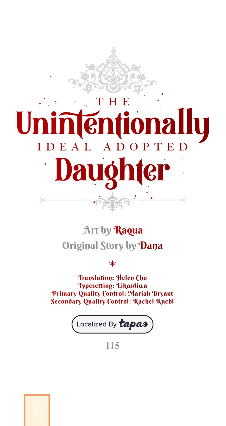 The Unintentionally Ideal Adopted Daughter Chapter 115 page 58 - 