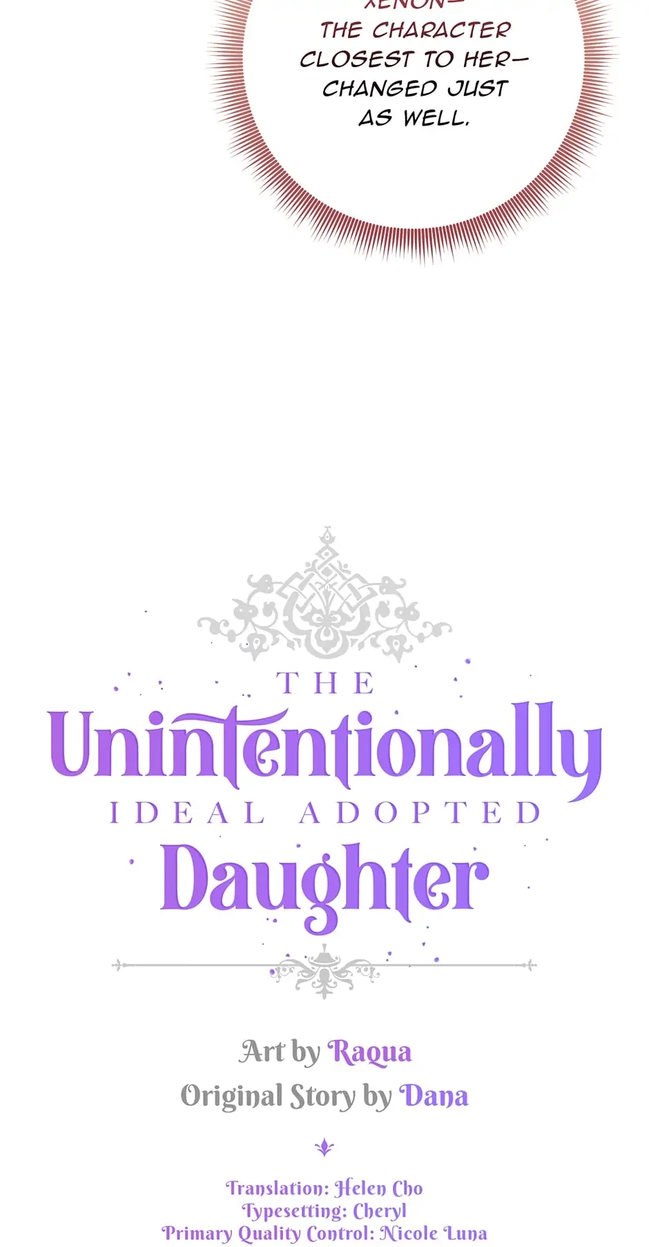 The Unintentionally Ideal Adopted Daughter Chapter 25 page 2 - 
