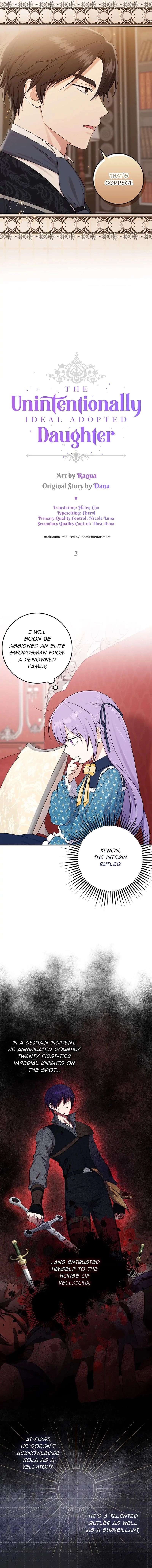 The Unintentionally Ideal Adopted Daughter Chapter 3 page 3 - 