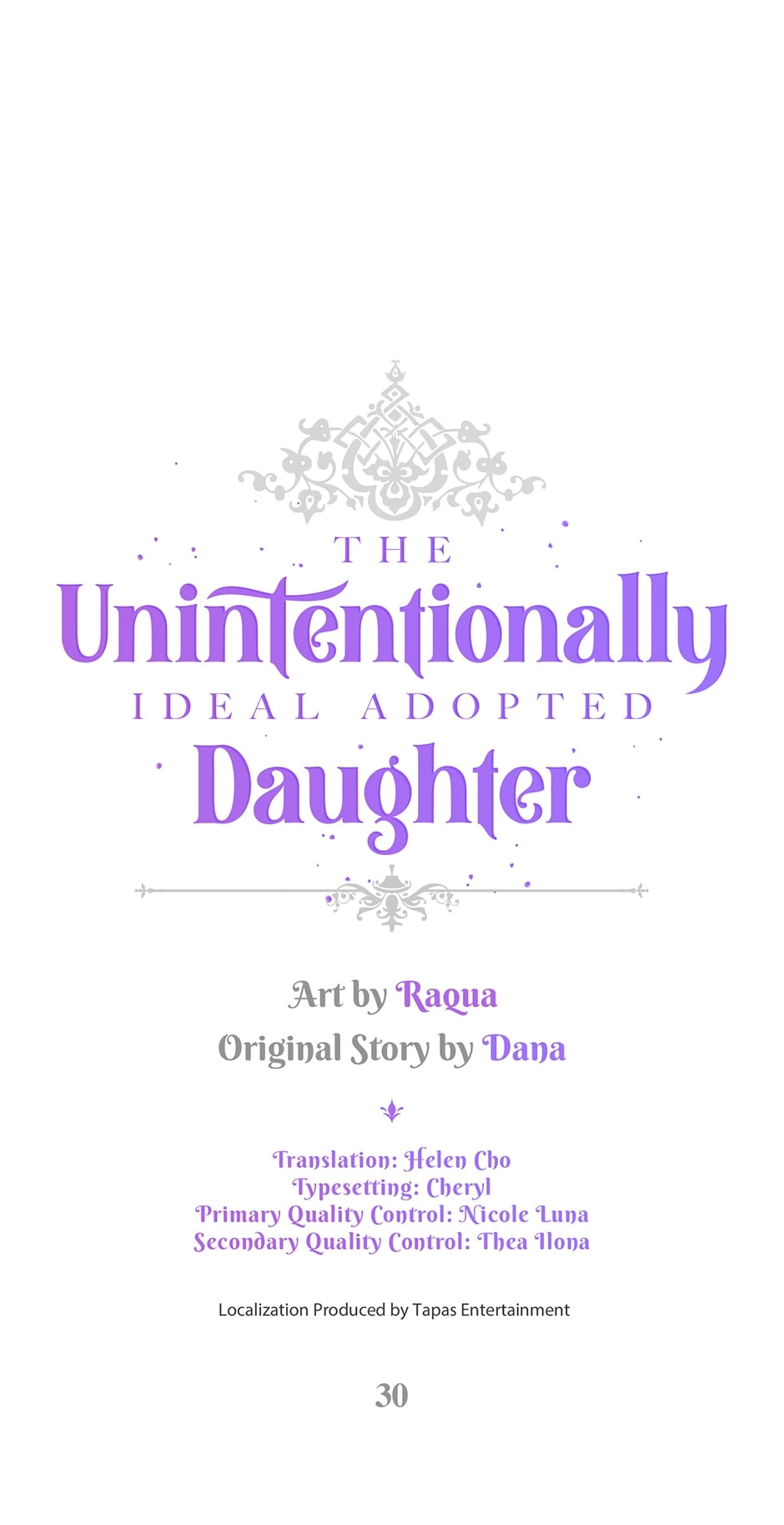 The Unintentionally Ideal Adopted Daughter Chapter 30 page 5 - 