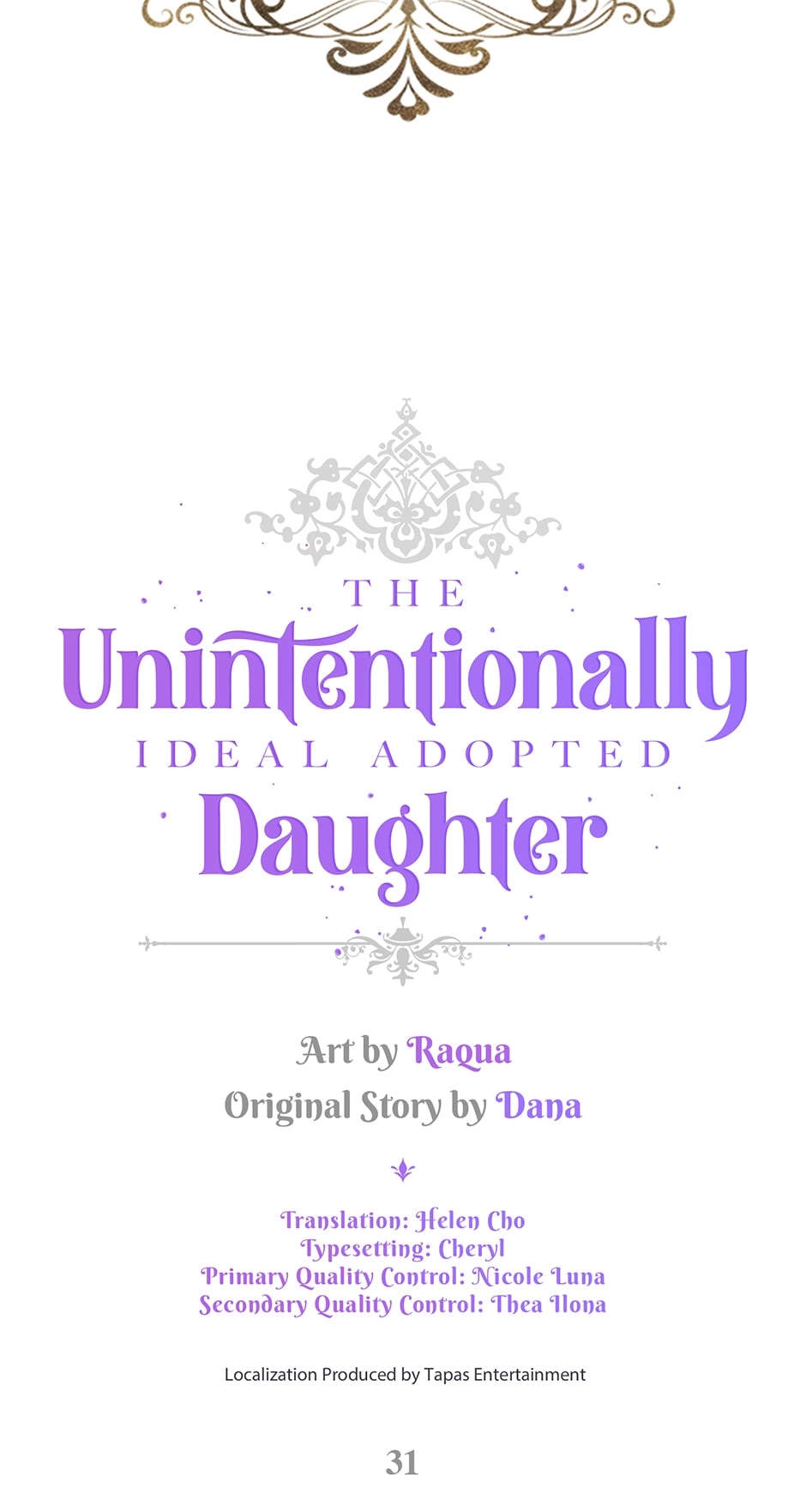 The Unintentionally Ideal Adopted Daughter Chapter 31 page 18 - 