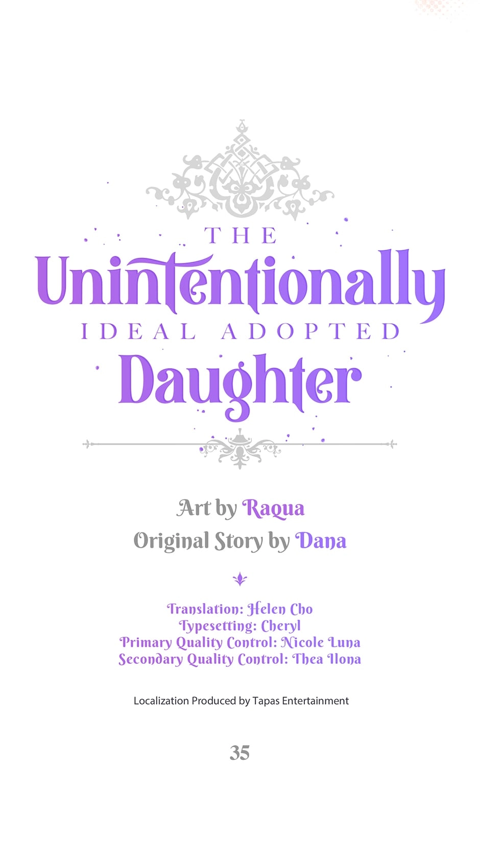 The Unintentionally Ideal Adopted Daughter Chapter 35 page 18 - 