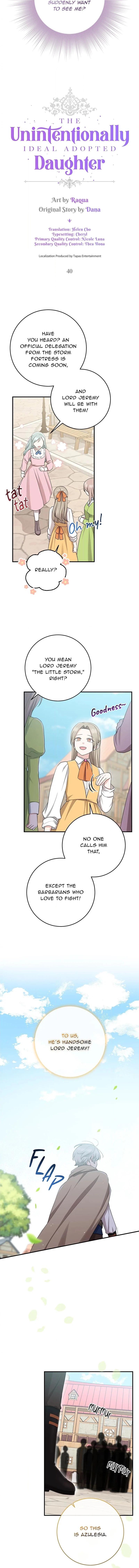The Unintentionally Ideal Adopted Daughter Chapter 40 page 4 - 