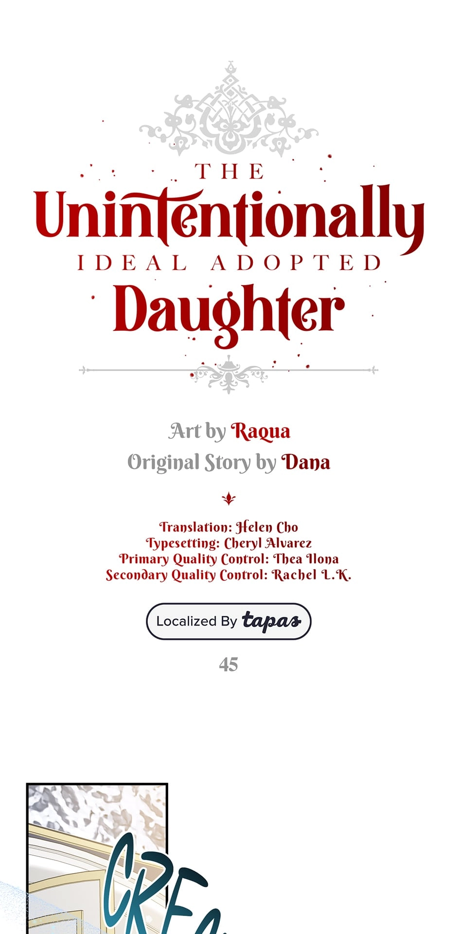 The Unintentionally Ideal Adopted Daughter Chapter 45 page 6 - 