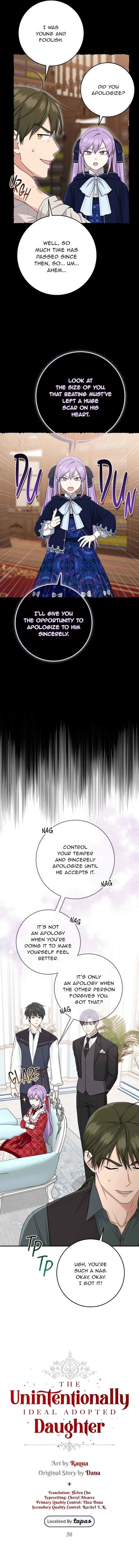 The Unintentionally Ideal Adopted Daughter Chapter 50 page 7 - 