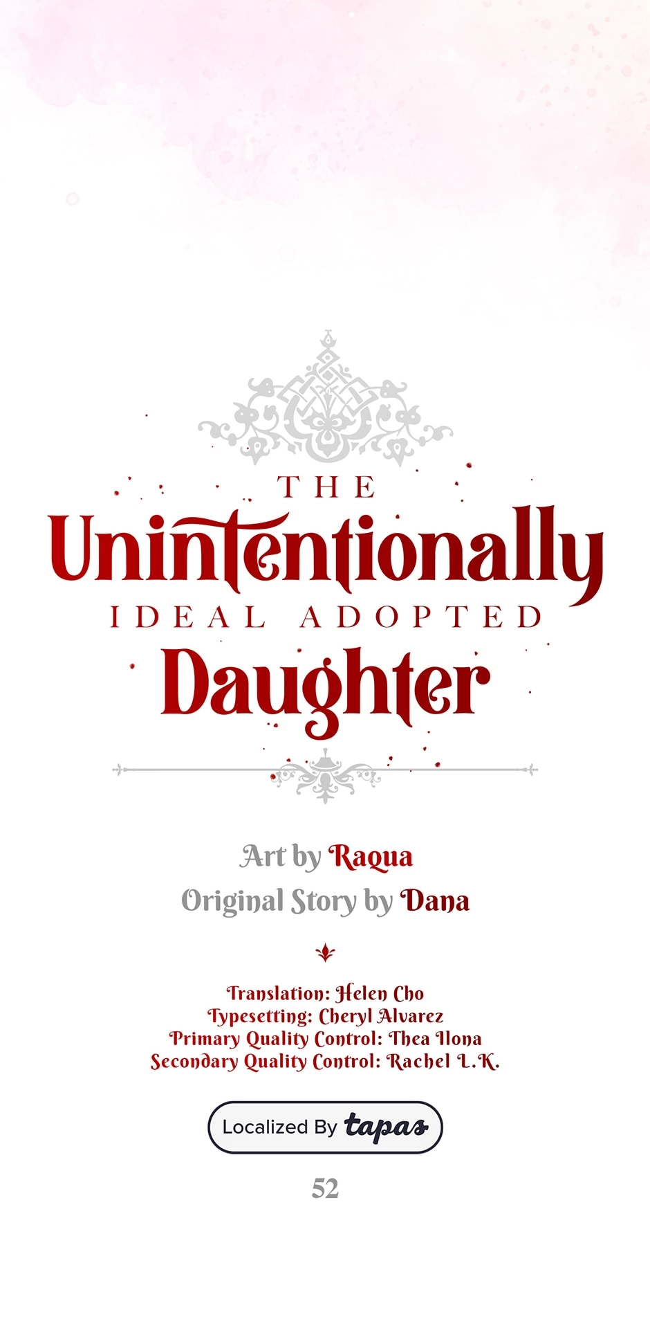 The Unintentionally Ideal Adopted Daughter Chapter 52 page 57 - 