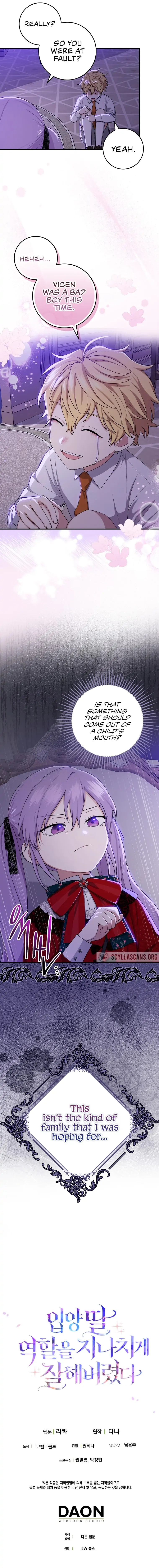 The Unintentionally Ideal Adopted Daughter Chapter 6 page 15 - 