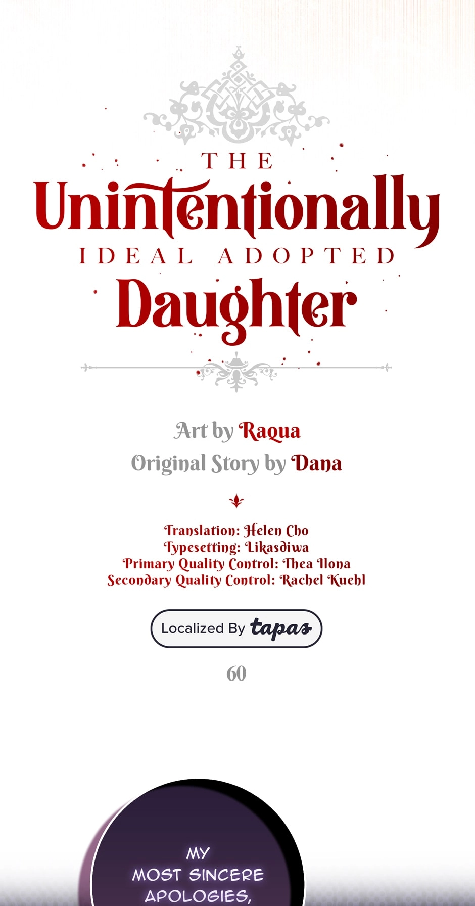 The Unintentionally Ideal Adopted Daughter Chapter 60 page 54 - 