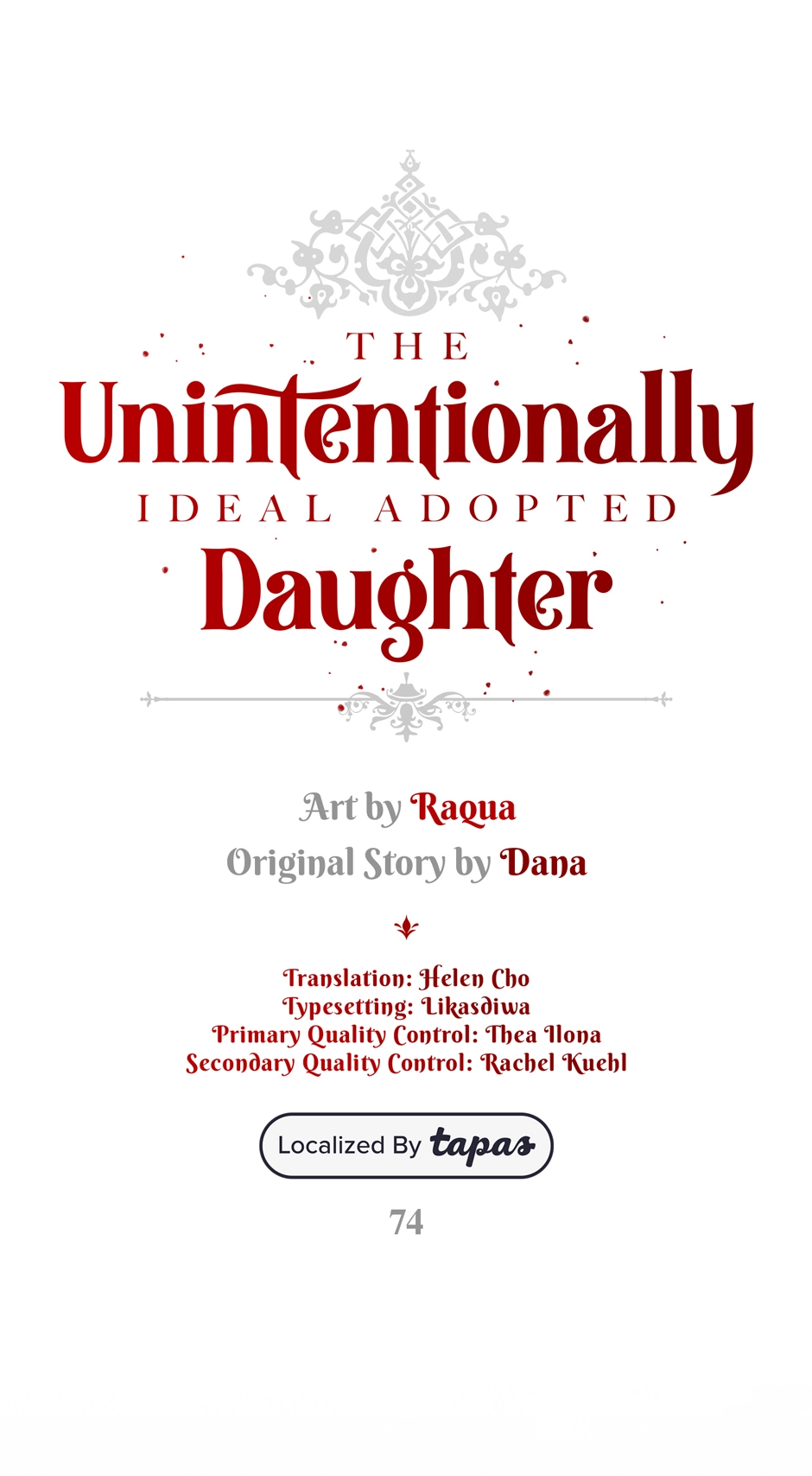 The Unintentionally Ideal Adopted Daughter Chapter 74 page 29 - 