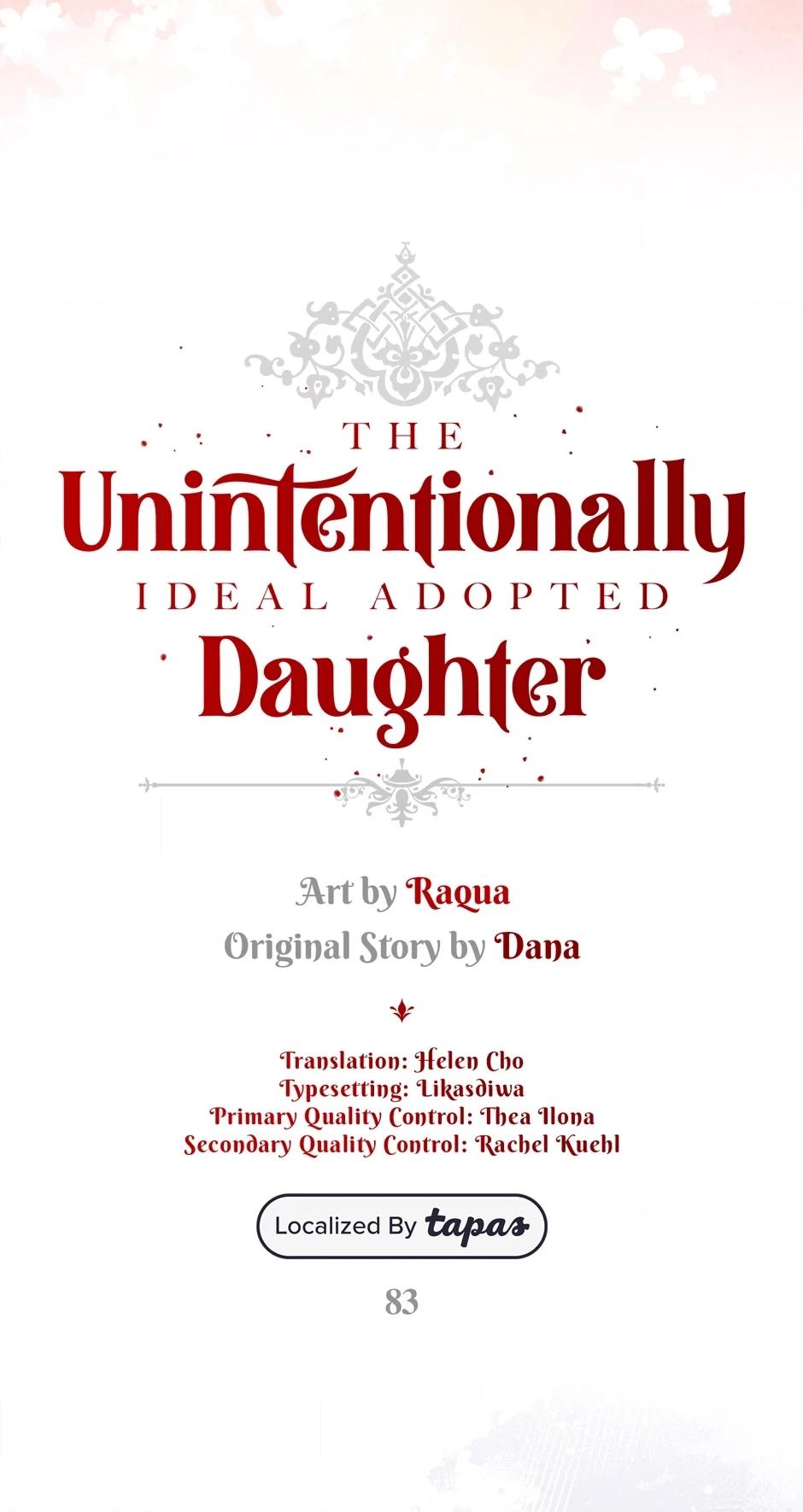 The Unintentionally Ideal Adopted Daughter Chapter 83 page 4 - 