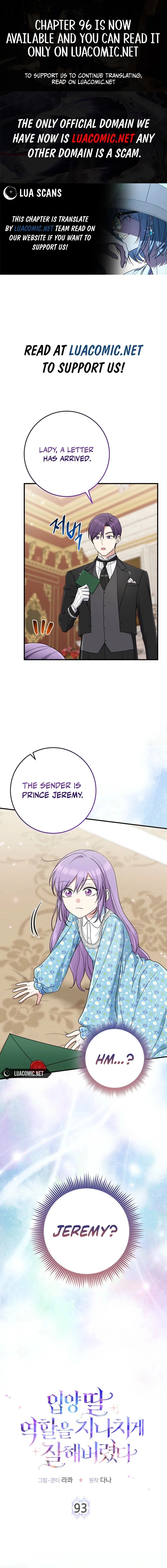 The Unintentionally Ideal Adopted Daughter Chapter 94 page 1 - 