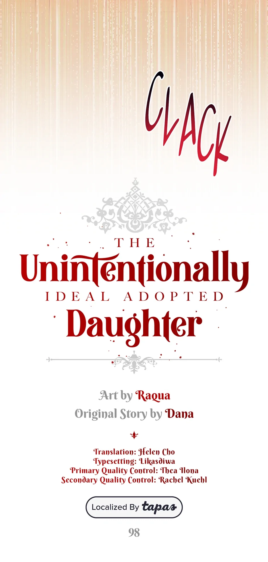 The Unintentionally Ideal Adopted Daughter Chapter 98 page 30 - 
