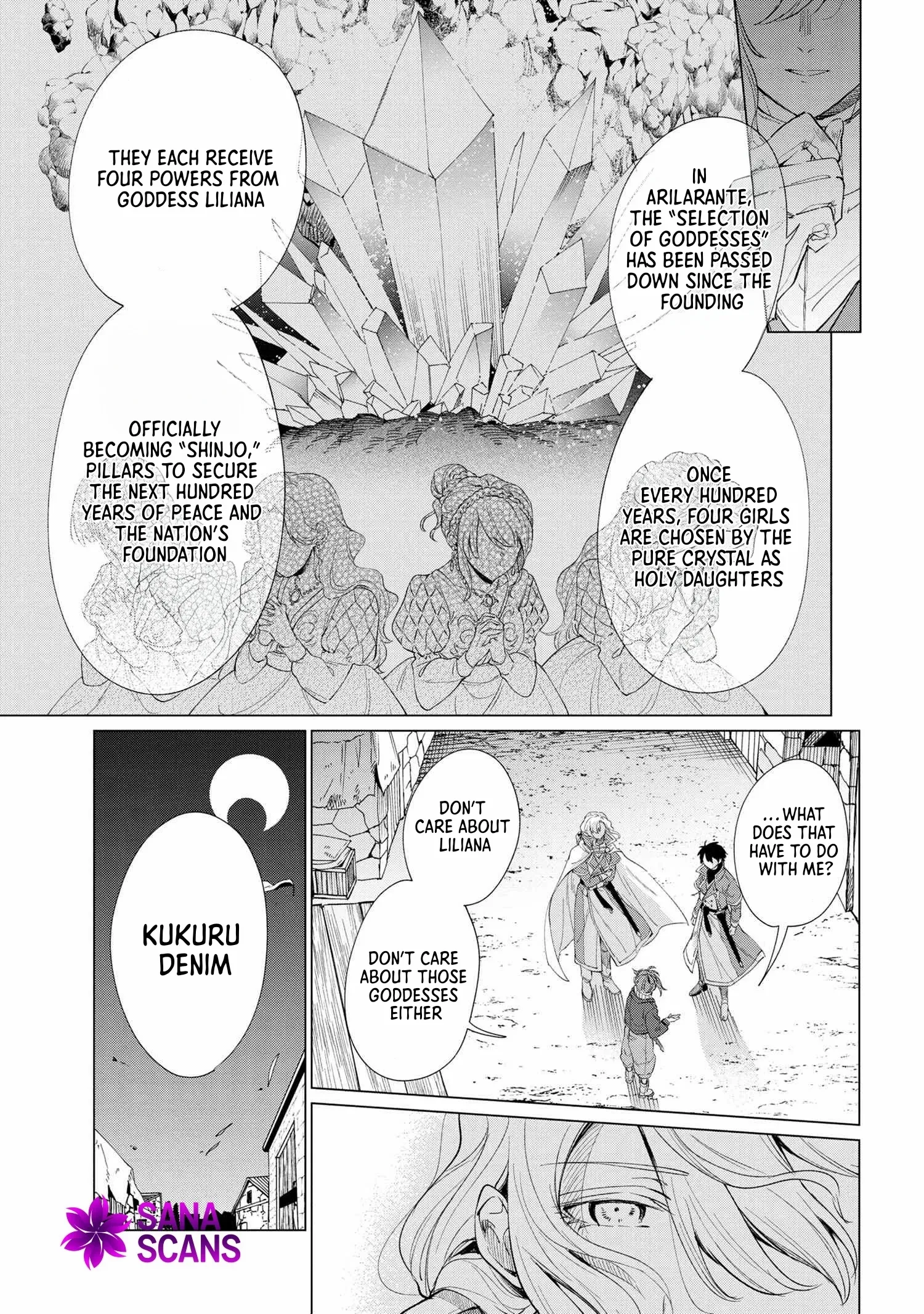 The Uninvited Priestess Chapter 1 page 43 - 