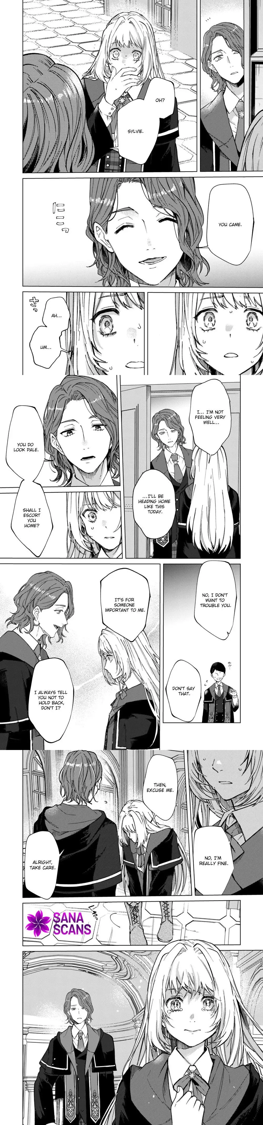 The Unlucky Noble Daughter Got a Bright Future Because of the Light Wizard. A Pure Love Flower in Glorious Bloom. Chapter 1 page 5 - 