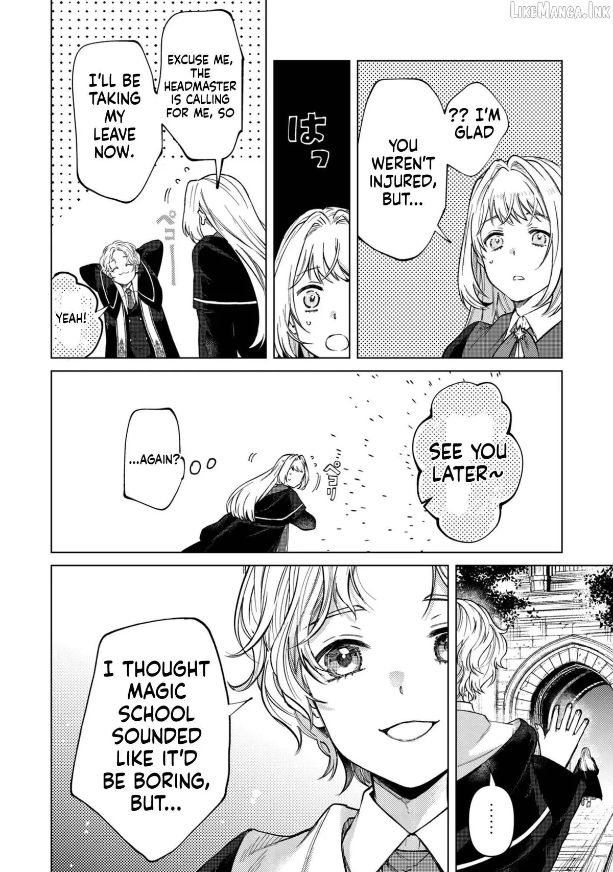 The Unlucky Noble Daughter Got A Bright Future Because Of The Light Wizard. Chapter 4 page 13 - 