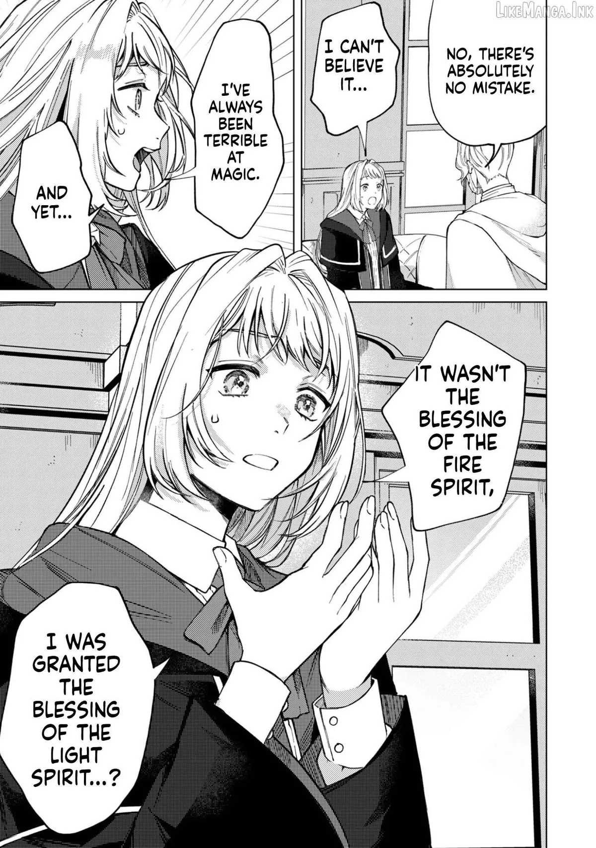 The Unlucky Noble Daughter Got A Bright Future Because Of The Light Wizard. Chapter 4 page 16 - 