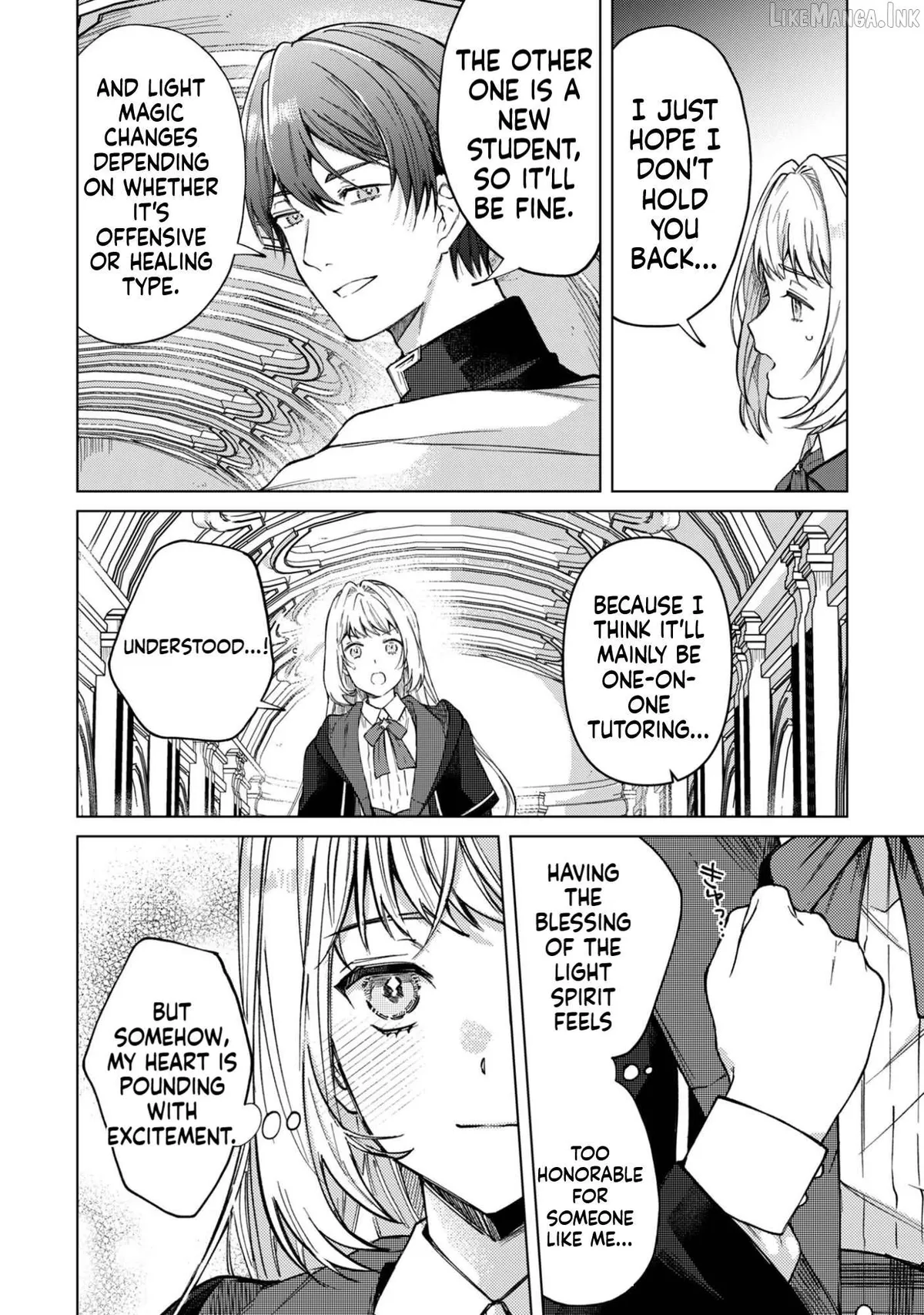 The Unlucky Noble Daughter Got A Bright Future Because Of The Light Wizard. Chapter 4 page 25 - 