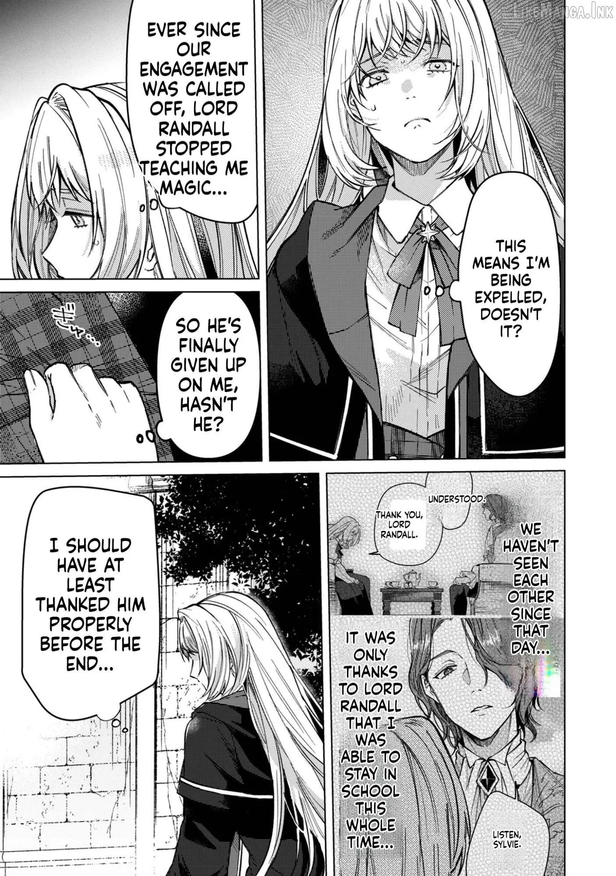 The Unlucky Noble Daughter Got A Bright Future Because Of The Light Wizard. Chapter 4 page 4 - 