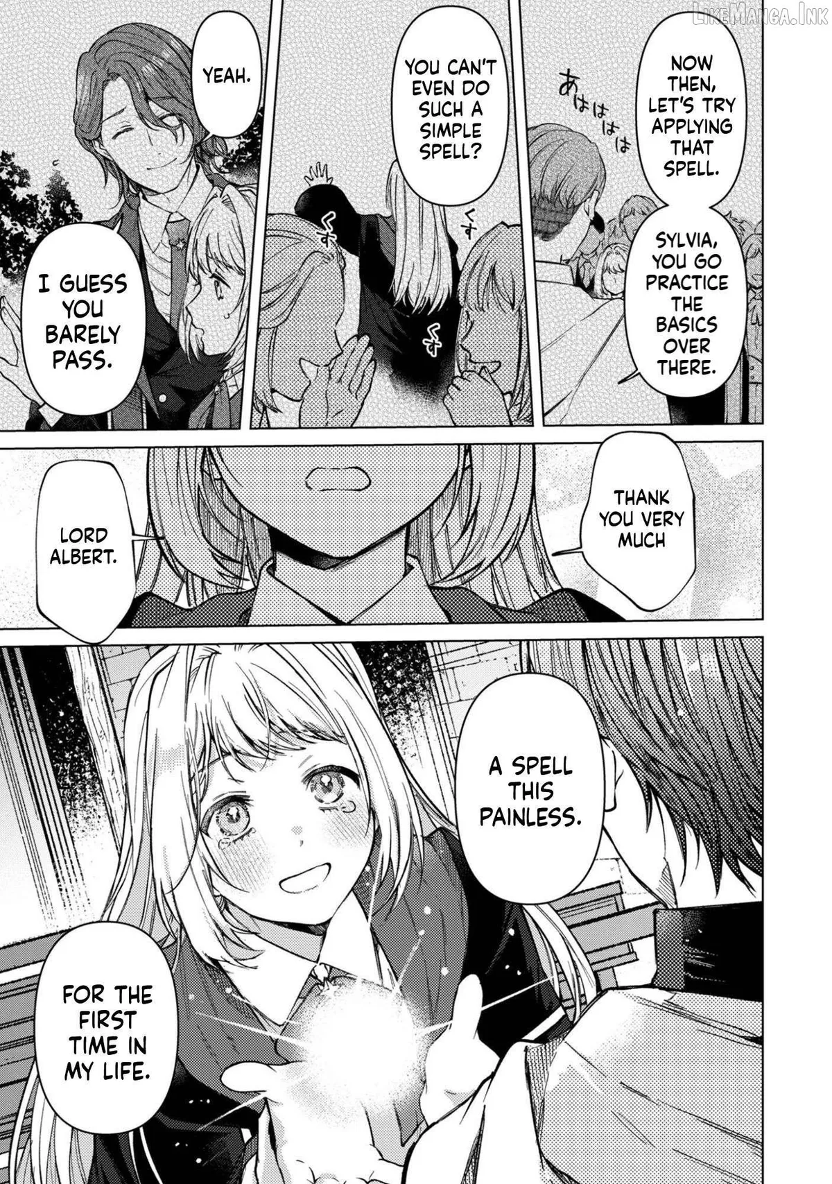 The Unlucky Noble Daughter Got A Bright Future Because Of The Light Wizard. Chapter 5 page 6 - 