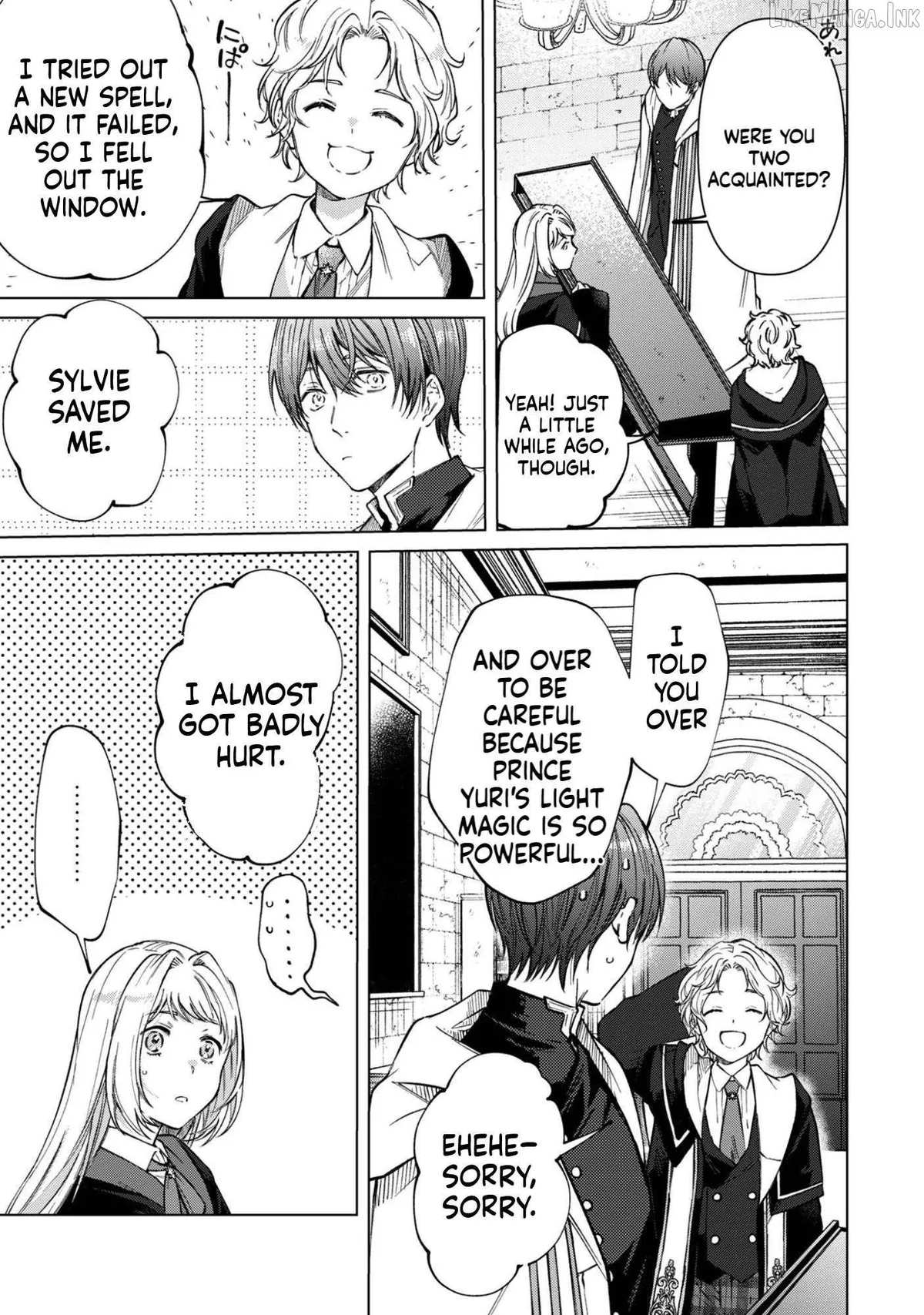 The Unlucky Noble Daughter Got A Bright Future Because Of The Light Wizard. Chapter 5 page 10 - 