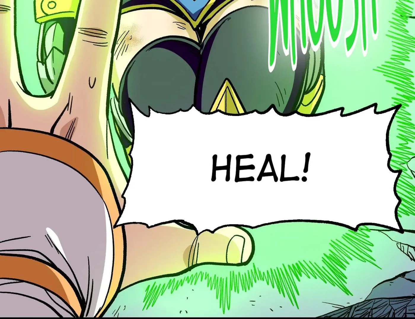 The Unrivaled Delinquent in Combat Has Ended Up Becoming a Healer Within a Game Chapter 4 page 23 - 