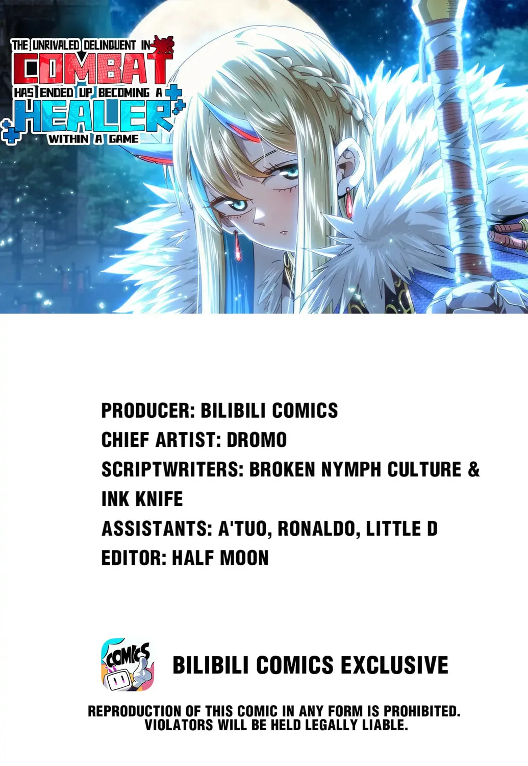 The Unrivaled Delinquent in Combat Has Ended Up Becoming a Healer Within a Game Chapter 61 page 1 - 