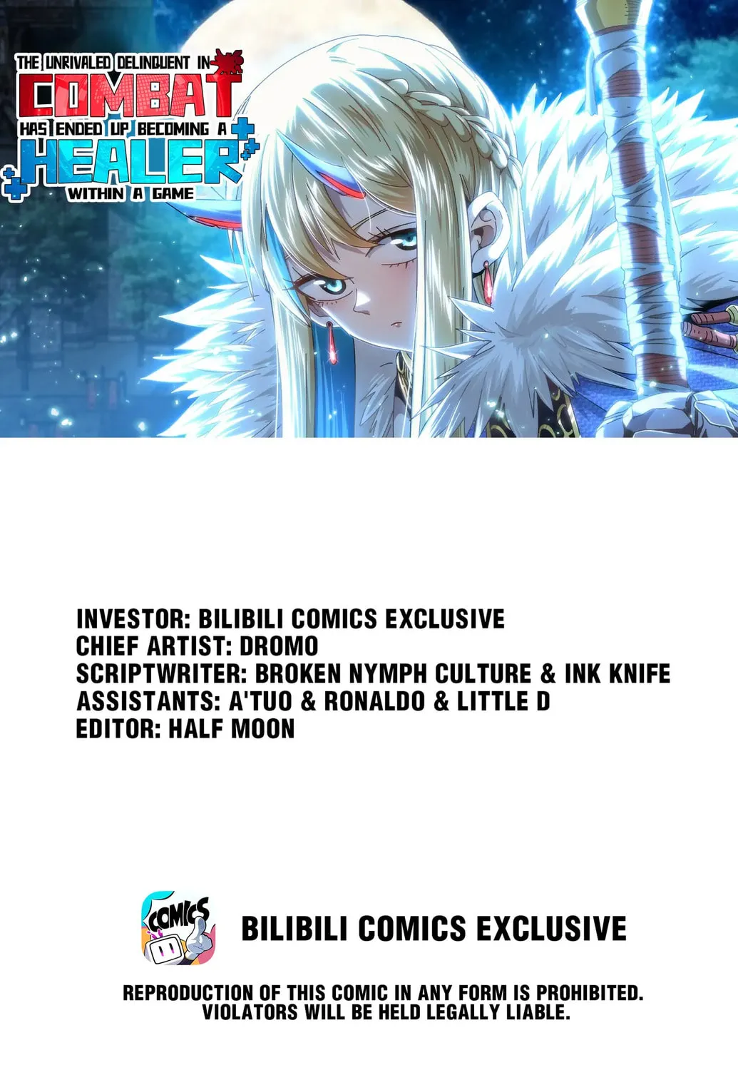 The Unrivaled Delinquent in Combat Has Ended Up Becoming a Healer Within a Game Chapter 67 page 1 - 