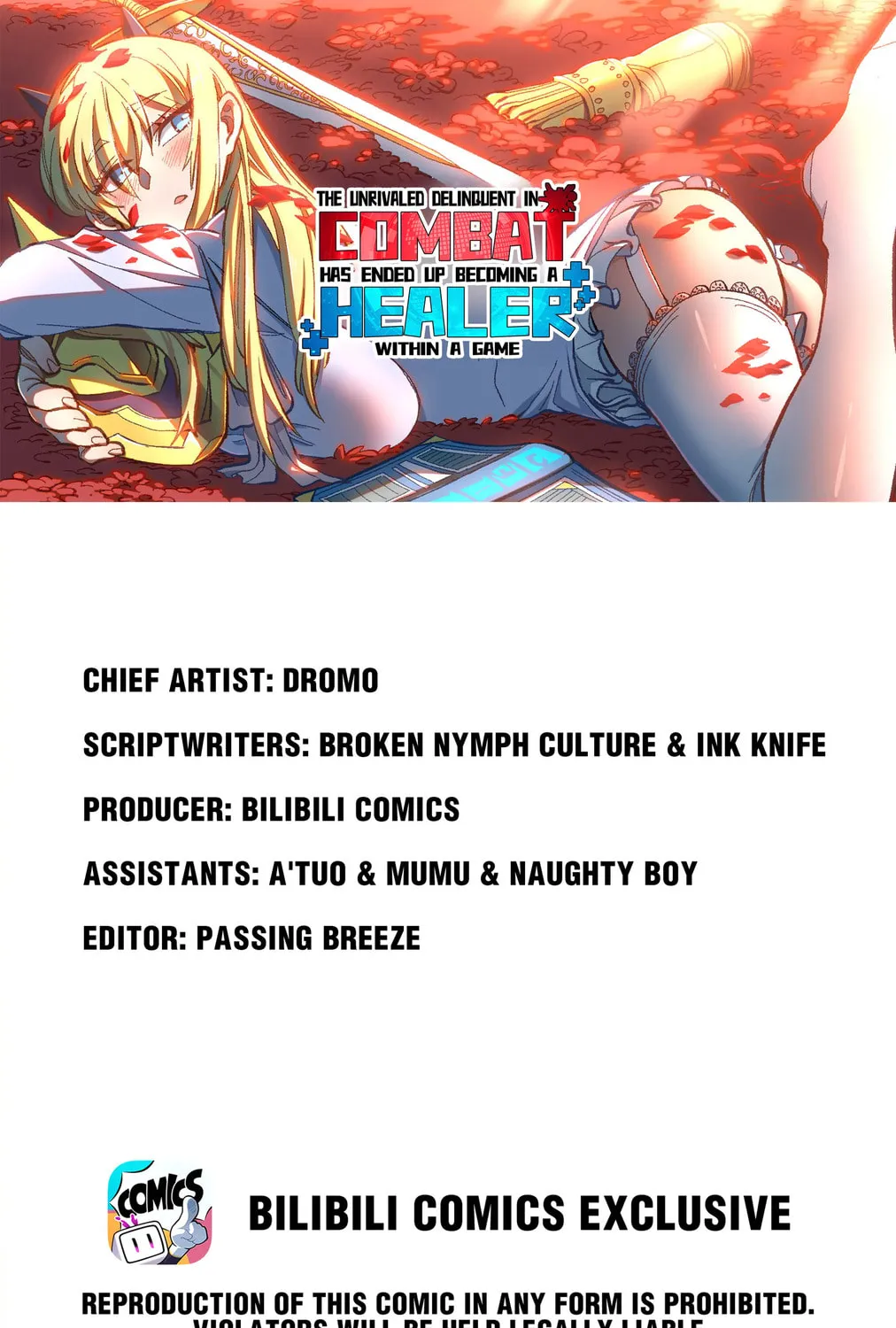 The Unrivaled Delinquent in Combat Has Ended Up Becoming a Healer Within a Game Chapter 8 page 1 - 