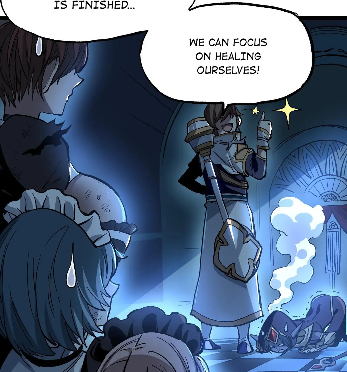 The Unrivaled Delinquent in Combat Has Ended Up Becoming a Healer Within a Game Chapter 8 page 159 - 