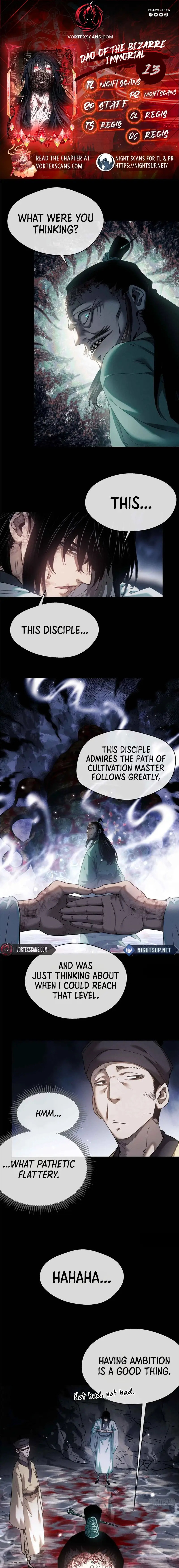 The Unruly Immortals Chapter 13 page 1 - 