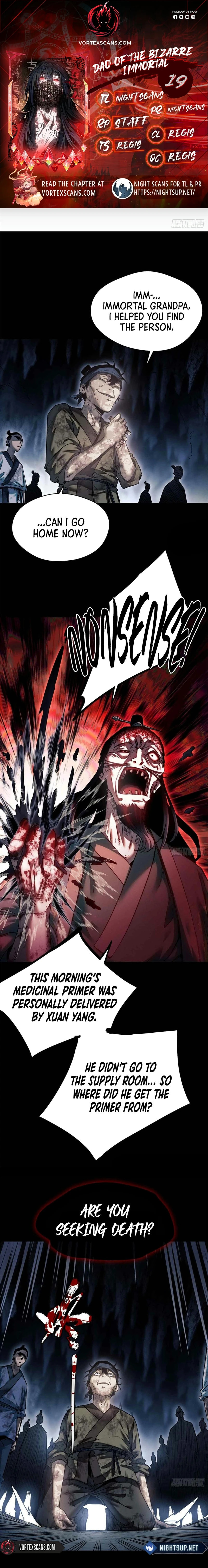 The Unruly Immortals Chapter 19 page 1 - 