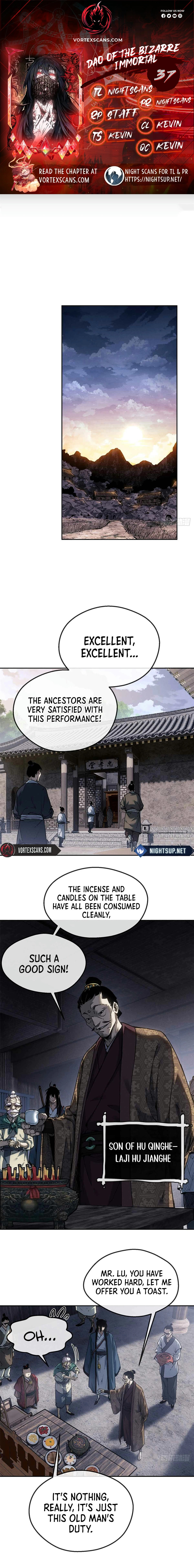 The Unruly Immortals Chapter 37 page 1 - 