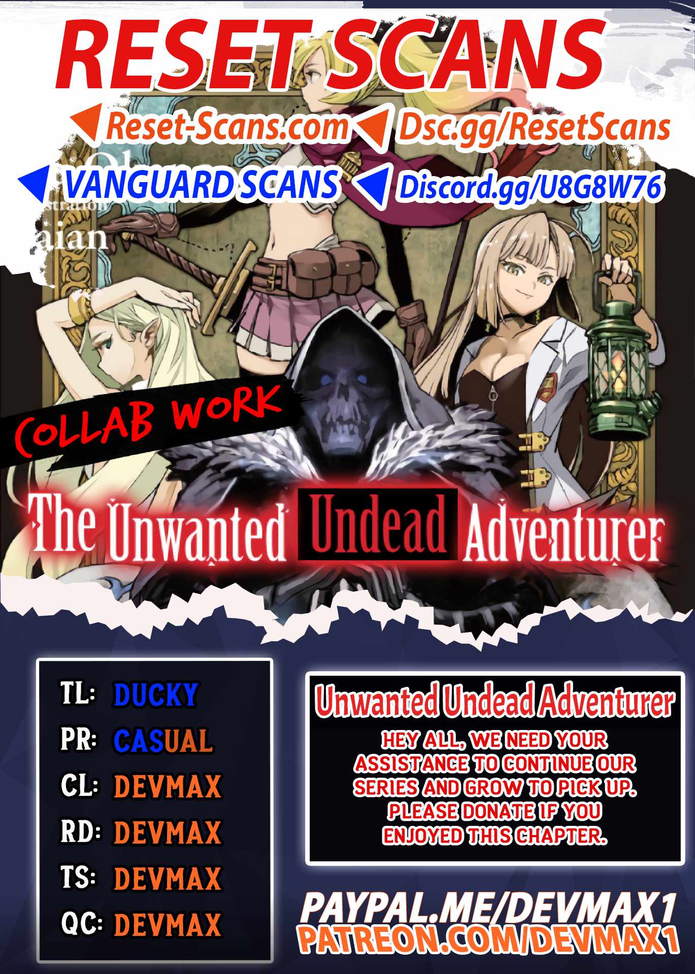 The Unwanted Immortal Adventurer Chapter 45.2 page 1 - 