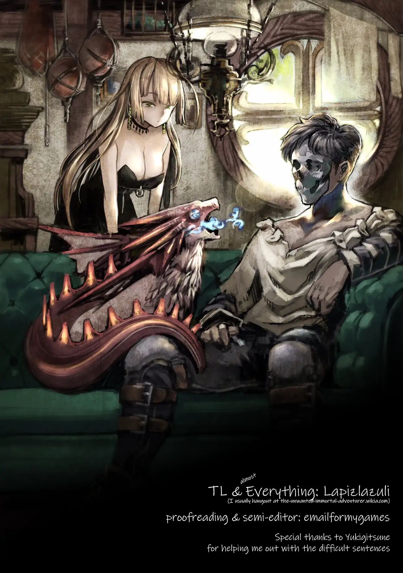 The Unwanted Immortal Adventurer Chapter 5.5 page 1 - 