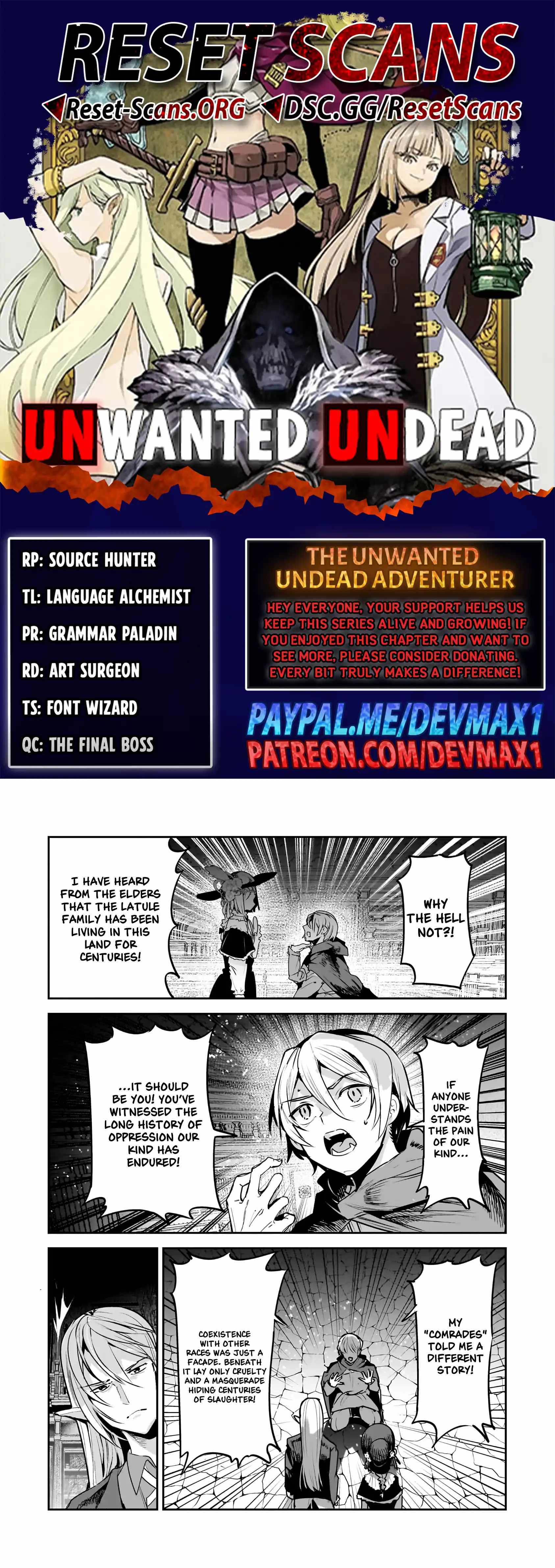 The Unwanted Immortal Adventurer Chapter 64.1 page 1 - 
