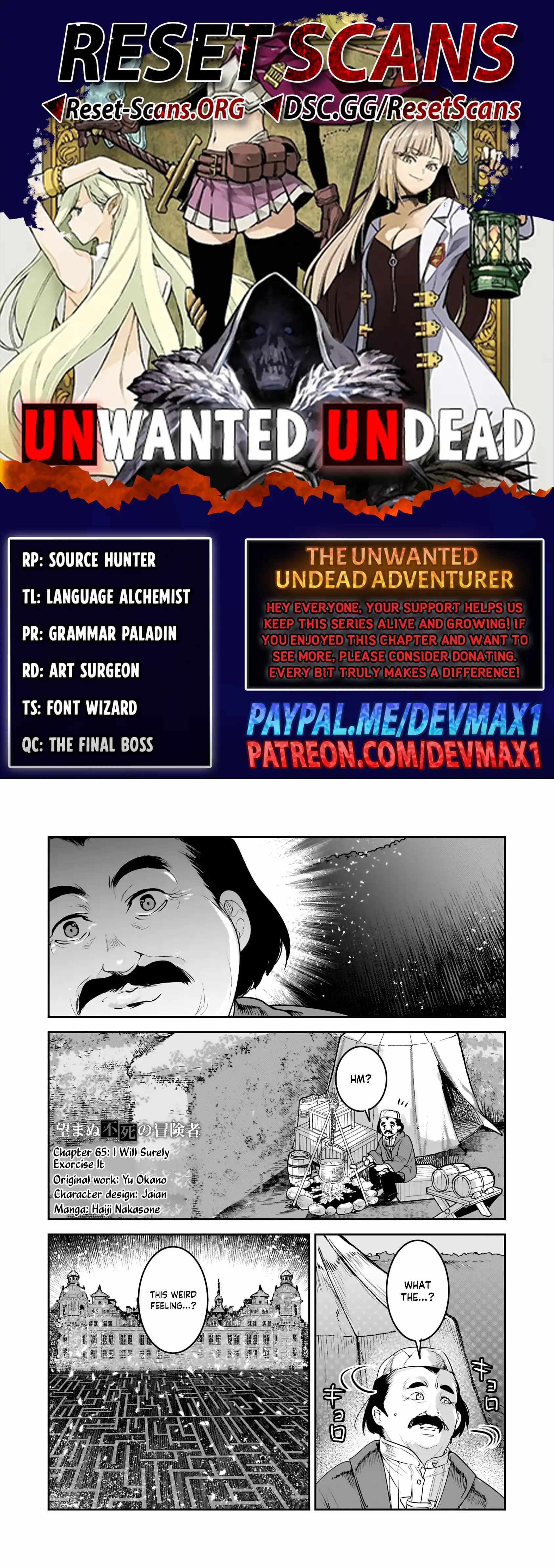 The Unwanted Immortal Adventurer Chapter 65 page 1 - 
