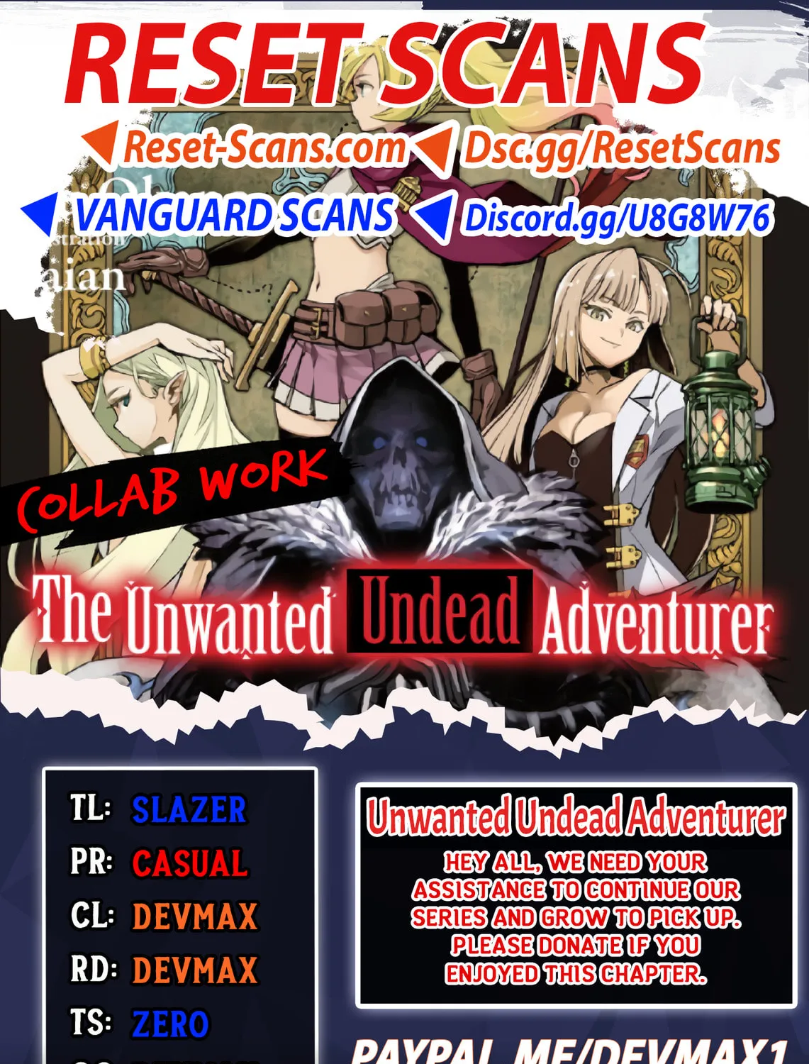 The Unwanted Undead Adventurer Chapter 42.1 page 1 - 