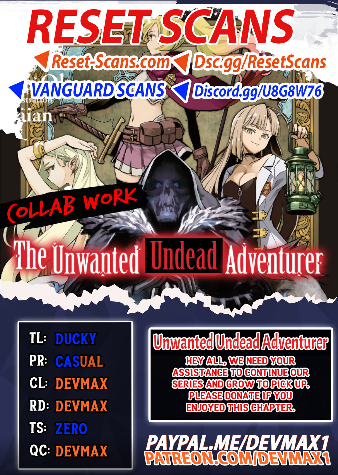 The Unwanted Undead Adventurer Chapter 42.2 page 1 - 