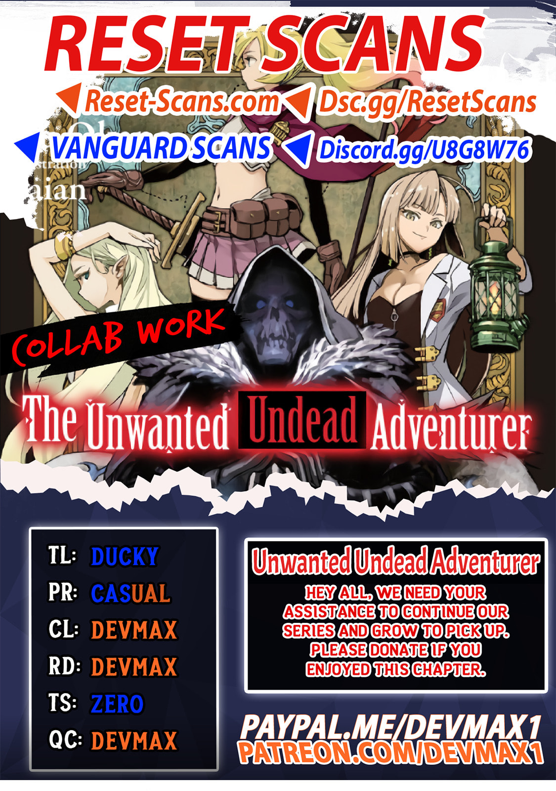 The Unwanted Undead Adventurer Chapter 43.2 page 1 - 