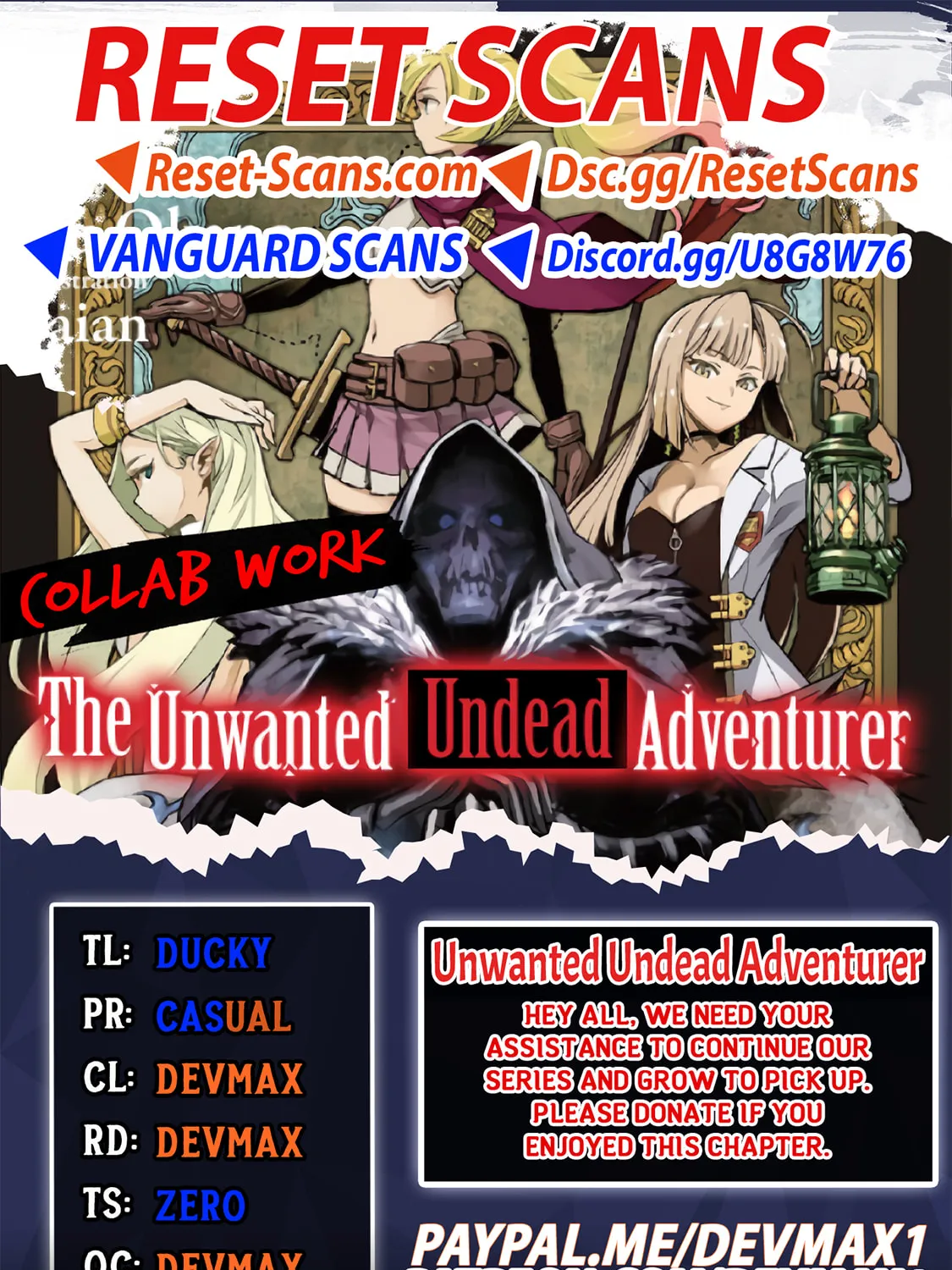 The Unwanted Undead Adventurer Chapter 44.1 page 1 - 